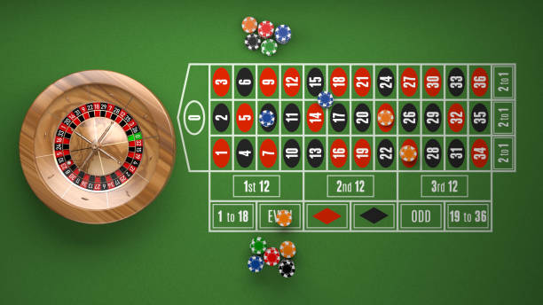 European roulette layout