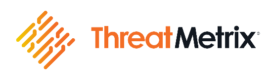 A clear background with the Threatmetrix logo